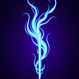 Haunting Phantom Blade Eerie Supernatural Accent(Blue) - ODIKA