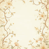 Beige Floral Entry Ultra Indoor Small(Beige)