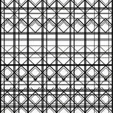 Holiday Gingham Decorative With Crisscross Grid(Black)