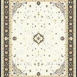 Heritage Series Ornate Edge with Speckled Center(Beige)