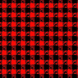 Buffalo Check Reindeer Winter Holiday Decorative(Red)