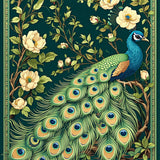 Contemporary Green Abstract Design(Green)