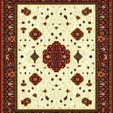 Vintage Abstract Area(Beige)