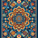 Chic Vintage Inspired Tiled Arrangement(Blue)