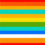 Playful Colorful Striped Arrangement(Red)