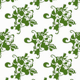 Timeless Botanical Damask Revival Distressed (Green) - ODIKA
