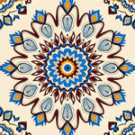 Boho Swirl Enchanting Decorative (Beige) - ODIKA