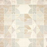 Chic Beige Cream Area Featuring Waynetown Inspired Art(Beige)