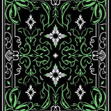 Enchanting Nocturnal Garden Mystical Artistic Jewel (Black)