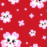 Kawaii Cherry Blossom Petal Dance(Red)