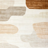 Rustic Charm Collection Area Natural Beige Brown Abstract(Beige)