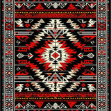 Elegant Symmetrical Design(Red)