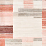 Kitchen Runner Non Slip Striped Beige(Beige)