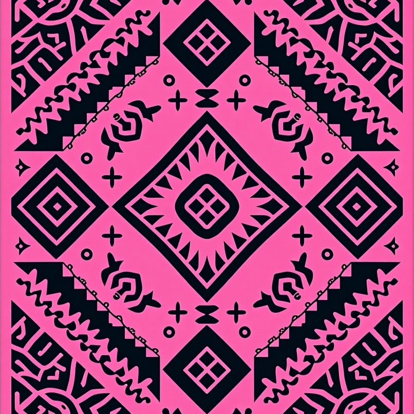 Boho Inspired Luxury Resilient Fade Resistant (Pink) - ODIKA