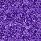 Luxurious Floral Blossom Elegant Plush Shag Contemporary Decorative(Purple)