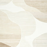 Subtle Wave Patterned Showcasing Ivory and Beige Gradients(Beige)