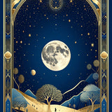 Whimsical Life Cycle Imagery(Blue)