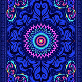 Mystic Medallion Abstract (Blue)