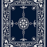 Elegant Botanical Tapestry Entrance(Blue)