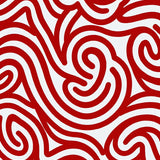 Cane Stripe Swirl Festive Holiday Decorative Pathway(Red)