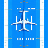 Interactive Air Travel Exploration(Blue)