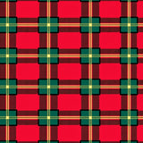 Festive Tartan Merry Checkered Design Anti Slip Holiday(Red)