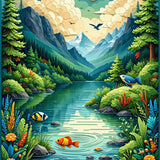 Multi Color Inspired(Green)