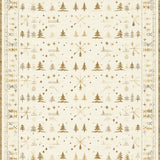 Festive Beige Xmas Tree(Beige)