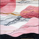 Chic Geometric Surface(Pink)