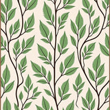 Elegant Botanical Meadow Tapestry Accent (Green) - ODIKA