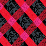 Yuletide Tartan Decorative Seasonal Statement(Red)