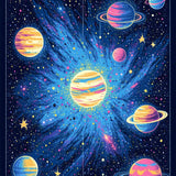 Whimsical Universe Exploration Concept(Blue)