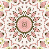Boho Petal Art with Subtle Botanical Details (Pink)