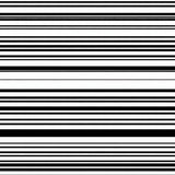 Sophisticated Contrast Horizontal Bands Decorative(Black)