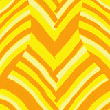 Chevron Zigzag Herringbone Brushstroke Abstract Trendy(Yellow)