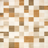 Contemporary Mid Century Area Featuring Checkered Geometric Motifs(Beige)