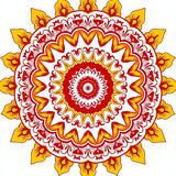 Blossom Tapestry Design with Intricate Petal Motifs Area(Red)