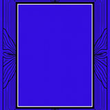 Zen Garden Spiral Wave Contemporary Abstract Art Collection(Blue)