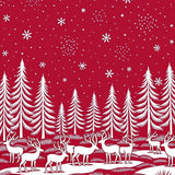 North Pole Woodland Creature Seasonal Accent(Red)