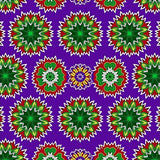 Nordic Starburst Medley Festive Interlocking Motifs(Purple)