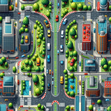 City Road Traffic Play(Blue)