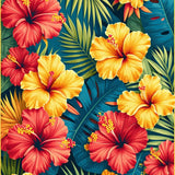 Chic Tropical Inspired Color Palette(Red)