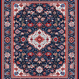 Rich Geometric Patterned Design(Blue)