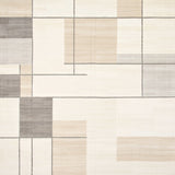 Beige Abstract Geometric Lines(Beige)