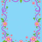 Fairytale Garden with Nutcracker Inspired Floral Ornaments and Ballet Ribbons (Blue)