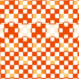 Gingham Patterned Accent with Seasonal Fall Appeal(Orange)