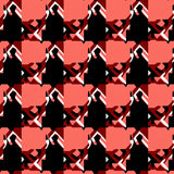 Highland Tartan Checkered Decorative Accent(Red)