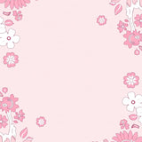 Kawaii Cherry Blossom Petal Scatter Design Accent(Pink)