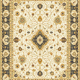 Beige Medallion Area(Beige)