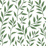 Ivy Floral Elegant Botanical Symphony (Green)